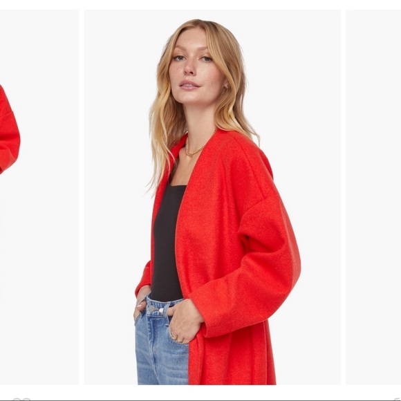 Wrap Front Double Knit Coat - Picture 3 of 4